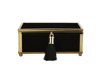 Black Tassle Jewellery Box