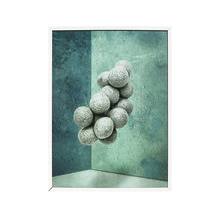 Large Felt Ball Framed Picture