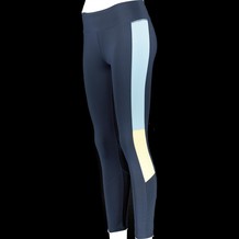Navy Side Stripe Leggings