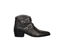 Vintage Leather Stud Boots