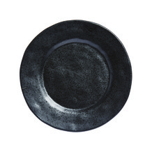 Black Uneven Matte Side Plate