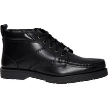 Black Leather Cody Boots