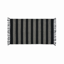 blackandbeigeripplestrippedrug