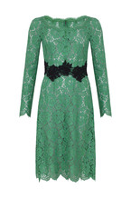 Green Cutout Dress