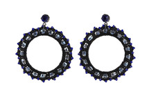 Round Crochet Earrings