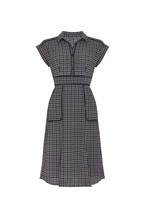 Black And White Check Dress