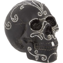 Black and White Decorative Skull