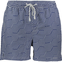 Blue Stripe Swim Short