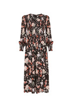 Black Flowers Dress