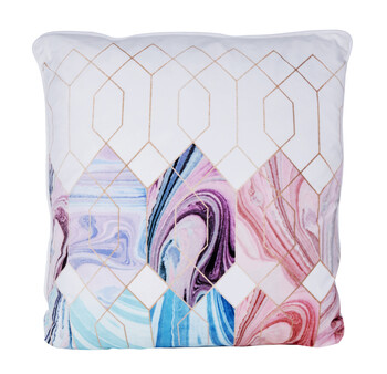 Graphic Marble Cushion &pound;14.99 RRP &pound;40.00