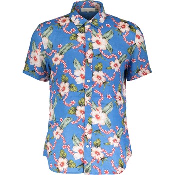 blaues Hawaiihemd