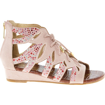 Pink Stone Sandals
