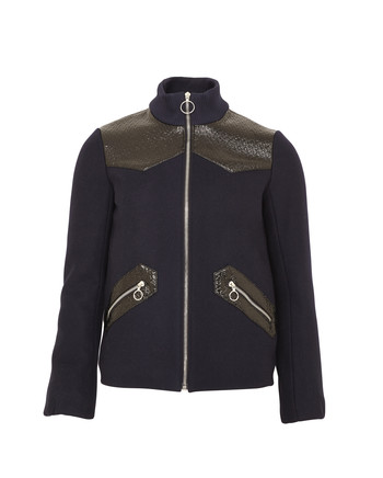 Blue jacket