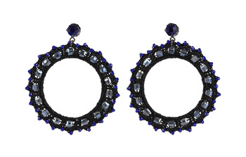 Round Crochet Earrings