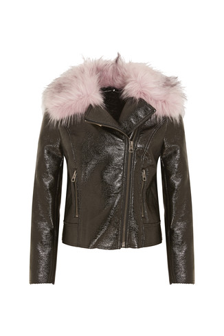 Black PVC Jacket
