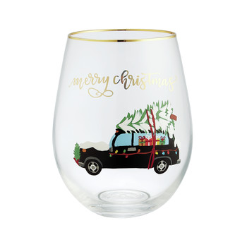Merry Christmas Car Tumbler