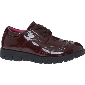 Dark Red Embellished Shoes