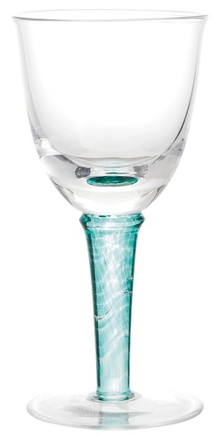 Aqua Wine Glass