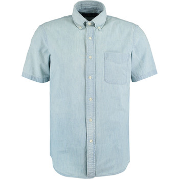 Hemd Jeansfarben Kurzarm