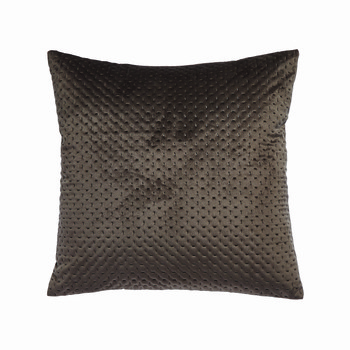 darkgreyvelvetcushionplainononeside